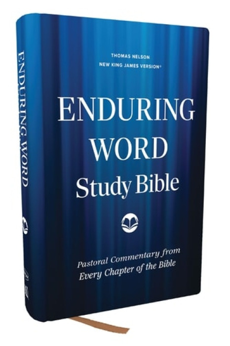 Thomas Nelson Publishers Enduring Word Study Bible: Pastoral Commentary from Every Chapter of the Bible (NKJV, Hardcover, Red Letter, Comfort Print)
