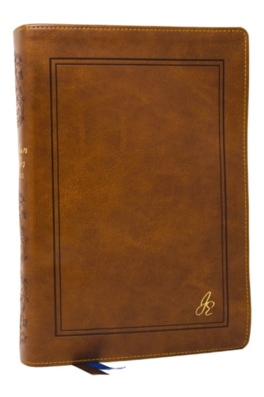 Thomas Nelson Publishers Jonathan Edwards Study Bible: Experience Abiding Joy in Christ (NKJV, Brown Leathersoft, Red Letter, Comfort Print, Thumb Indexed)