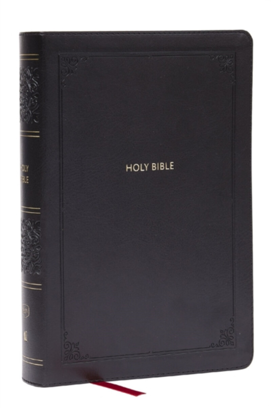 Thomas Nelson Publishers KJV Giant Print End-of-Verse Reference Bible, Black Leathersoft, Red Letter, Comfort Print - Nelson, Thomas