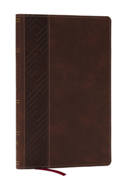 Thomas Nelson Publishers KJV, Personal Size New Testament, Brown Leathersoft, Red Letter, Comfort Print - Nelson, Thomas