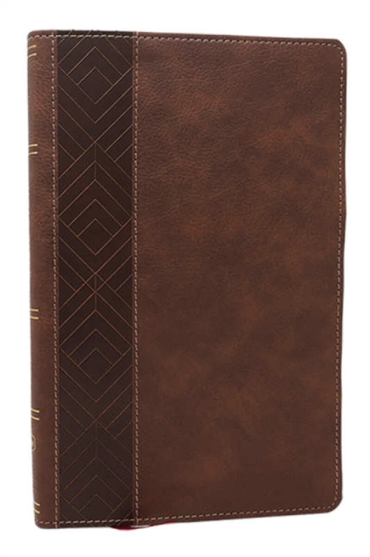 Thomas Nelson Publishers NKJV, Personal Size New Testament, Brown Leathersoft, Red Letter, Comfort Print - Nelson, Thomas