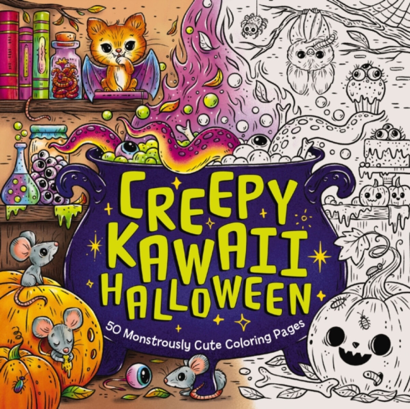 HarperCollins Focus Creepy Kawaii Halloween - Editors of Cider Mill Press