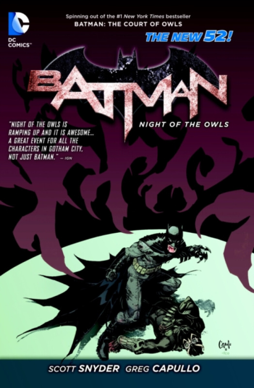 Batman: Night of the Owls - Scott Snyder - kniha z kategorie Sci-fi, fantasy a komiksy