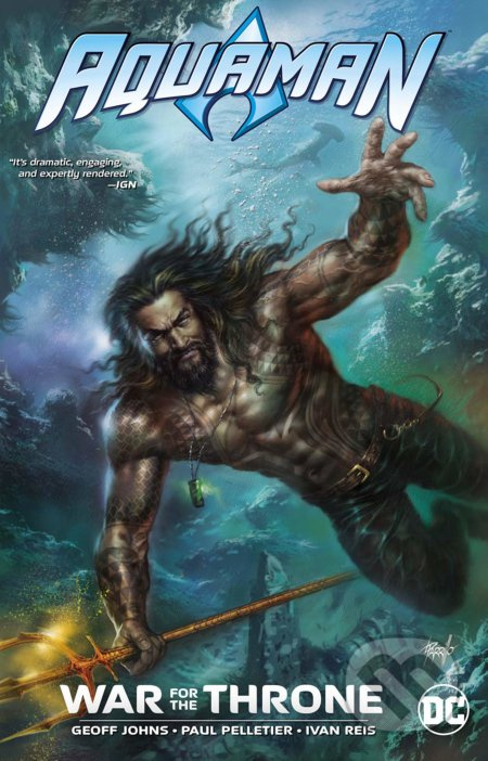 Aquaman: War for the Throne - Geoff Johns - kniha z kategorie Komiksy