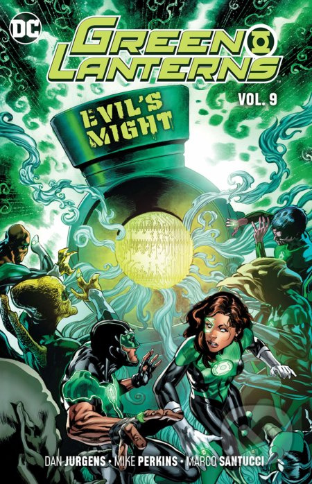 Green Lanterns 9 (Evil's Might) - Dan Jurgens, Mike Perkins (ilustrátor) - kniha z kategorie Komiksy