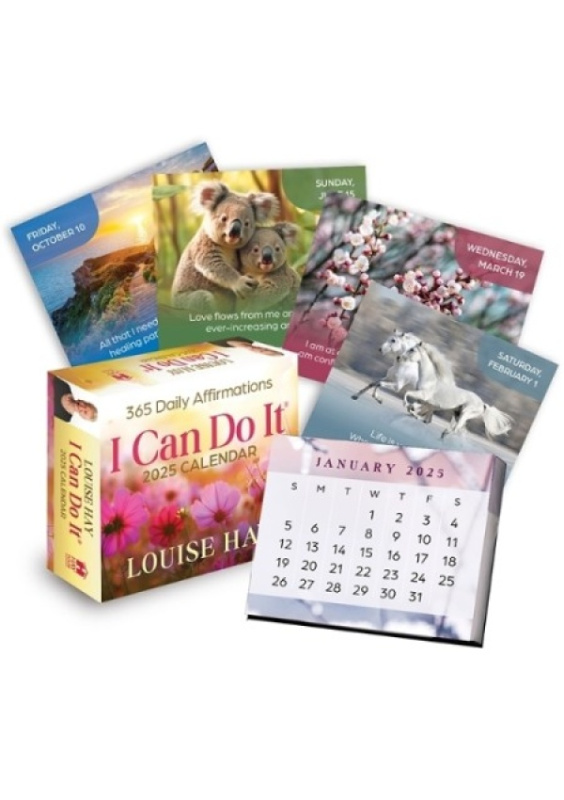 I Can Do It® 2025 Calendar, 365 Daily Affirmations Hay House Inc