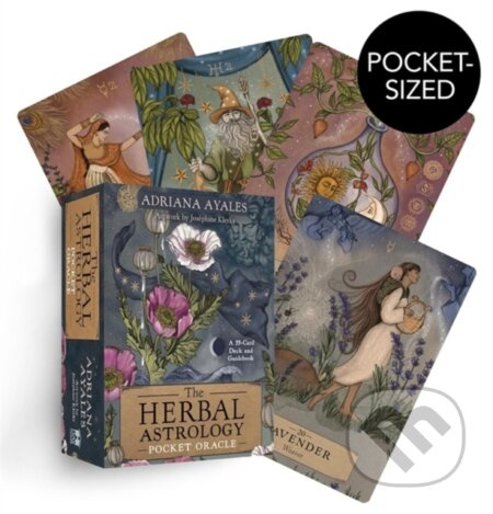 Herbal Astrology/Oracle 55 Cards/Guidebk (A 55-Card Deck and Guidebook) - kniha z kategorie Zdraví a životní styl