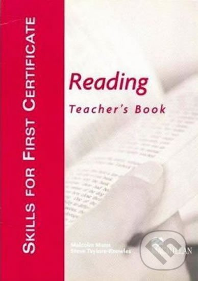 Skills for First Certificate Reading Teacher Book - Malcolm Mann - kniha z kategorie Jazykové učebnice a slovníky