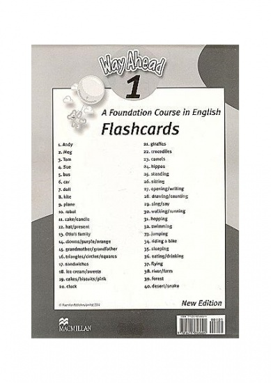 Way Ahead (New Ed.) 1 Flashcards Macmillan