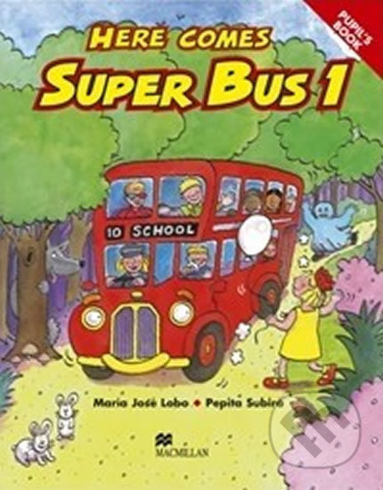 Here Comes Super Bus 1: Activity Book - Maria José Lobo - kniha z kategorie Jazykové učebnice a slovníky