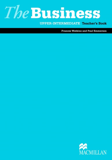 #The Business Upper Intermediate Teacher´s Book Macmillan
