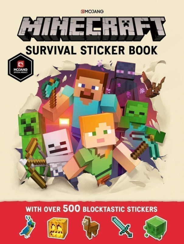 Minecraft Survival Sticker Book (An Official Minecraft Book from Mojang) - kniha z kategorie Pro děti