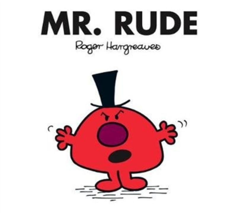 Mr. Men 45 Mr. Rude Harper Collins UK
