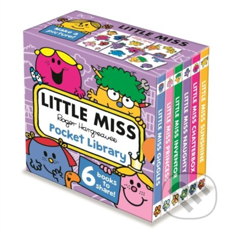 Little Miss: Pocket Library - Roger Hargreaves - kniha z kategorie Pro děti