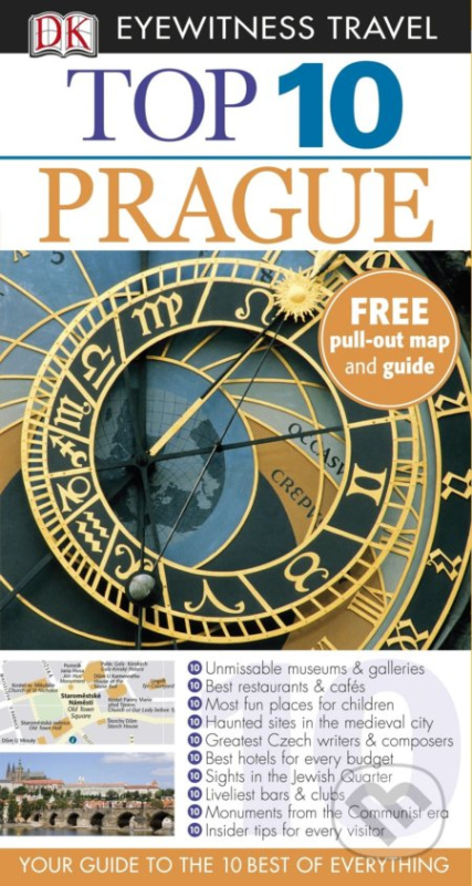 Prague (Top 10 DK Eyewitness Travel Guide) - Theodore Schwinke - kniha z kategorie Průvodci Evropou