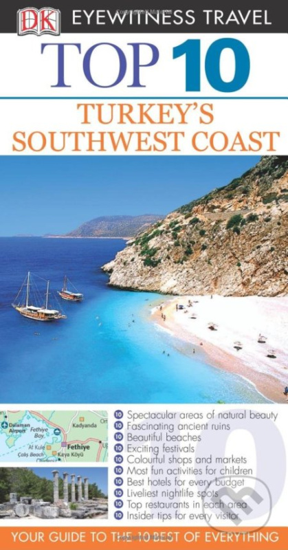 Turkey's Southwest Coast (Top 10 DK Eyewitness Travel Guide) - kniha z kategorie Průvodci