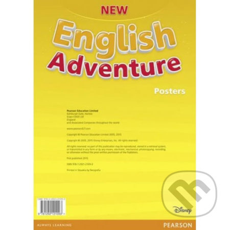 New English Adventure STARTER B Posters Pearson