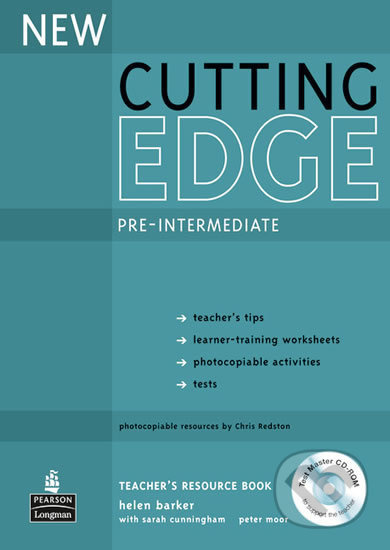 New Cutting Edge Pre-Intermediate Teachers Book with Test Master CD-ROM Pearson