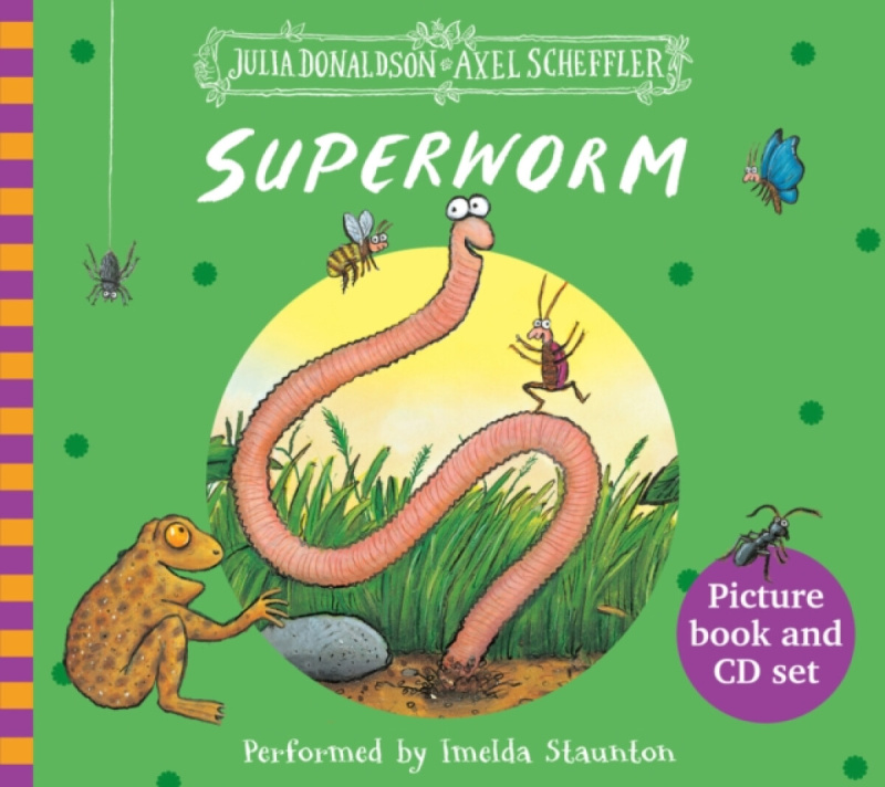 Superworm. Book + CD - Julia Donaldson - kniha z kategorie Pro děti