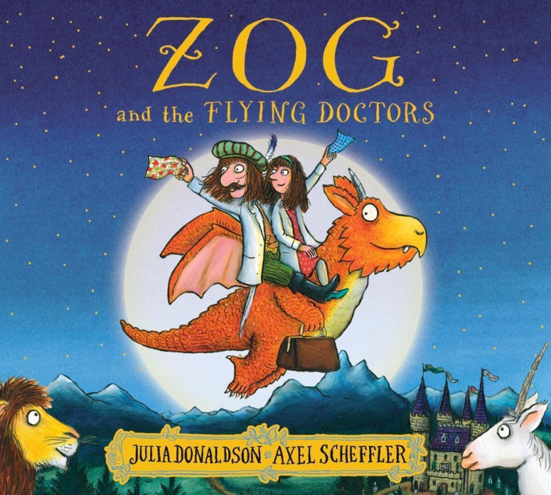 Zog and the Flying Doctors - Julia Donaldson, Axel Scheffler (Ilustrátor) - kniha z kategorie Pohádky