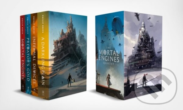 Mortal Engines (Ian McQue boxset x4) - Philip Reeve - kniha z kategorie Naučné knihy