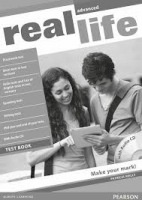 Real Life Advanced Test Book with Audio CD Pearson