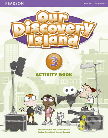 Our Discovery Island 3 Activity Book with CD-ROM - Anne Feunteun, Debbie Peters