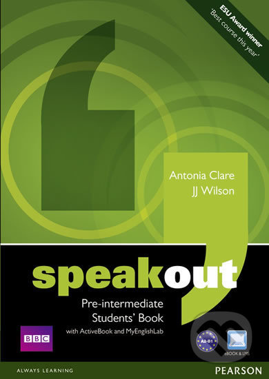 Speakout Pre Intermediate Students&apos; Book with DVD/active Book and MyLab Pack - Antonia Clare, J.J. Wilson