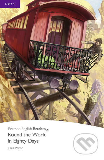 Pearson English Readers 5 Round The World in Eighty Days Book + MP3 Audio CD Pearson