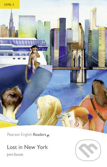 Pearson English Readers 2 Lost in New York Book + MP3 audio CD Pack Pearson