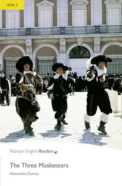 Pearson English Readers 2 The Three Musketeers Book + MP3 audio CD Pack Pearson