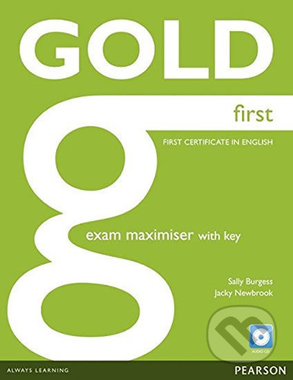 Gold First Maximiser with Answer Key with Audio CD  Pearson