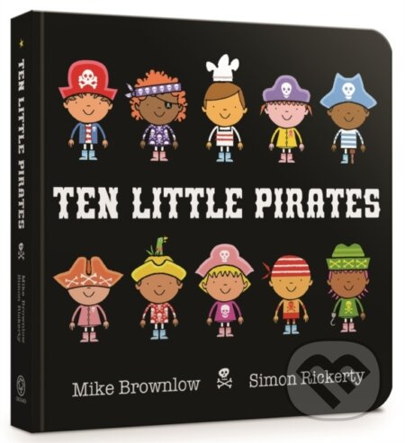 Ten Little Pirates Board Book - Mike Brownlow - kniha z kategorie Pro děti