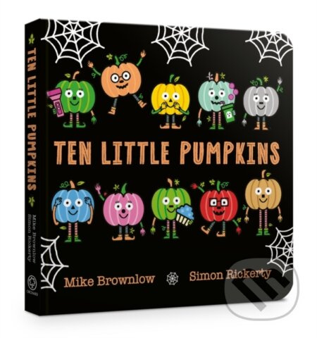Ten Little Pumpkins Board Book (The perfect picture book for Halloween)