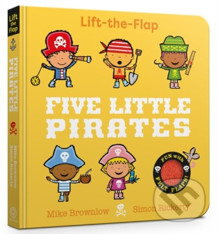 Five Little Pirates (Lift-the-Flap) - Mike Brownlow - kniha z kategorie Pohádky