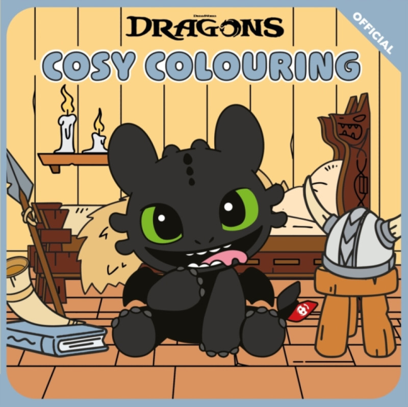 Hachette Children's Group DreamWorks How To Train Your Dragon: Cosy Colouring - DreamWorksÂ Animation, LLC