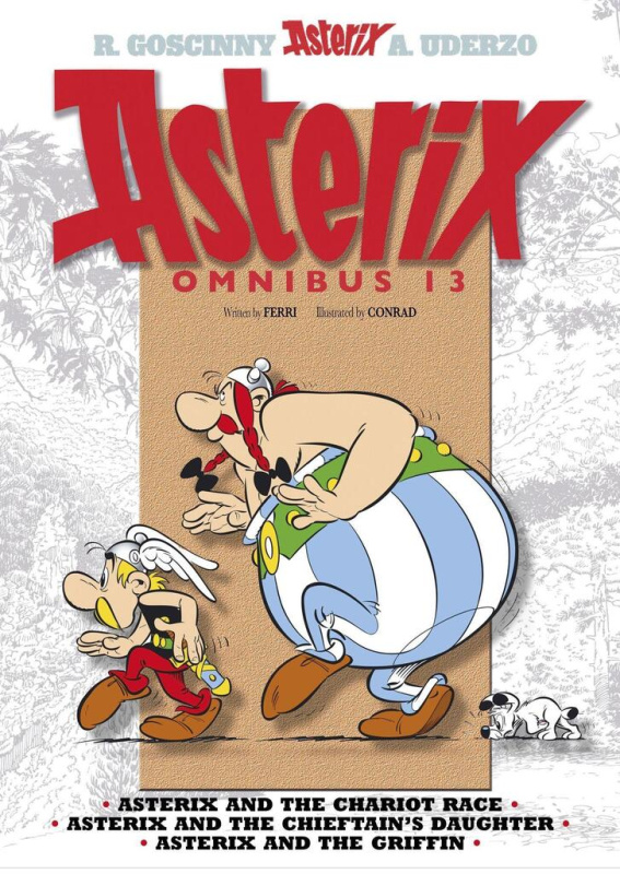 Asterix Omnibus 13 (Asterix and the Chariot Race, Asterix and the Chieftain's Daughter, Asterix and the Griffin) - kniha z kategorie Komiksy