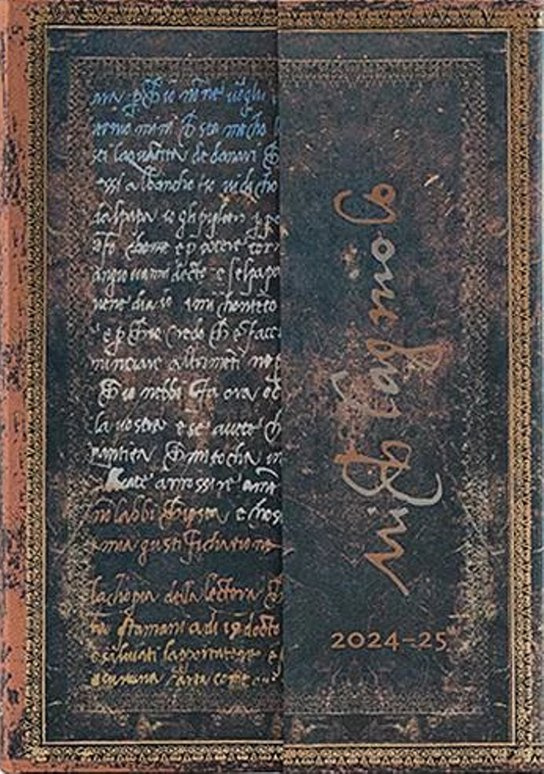 Diář Michelangelo, Handwriting 2024/2025 -  Autor Neuveden