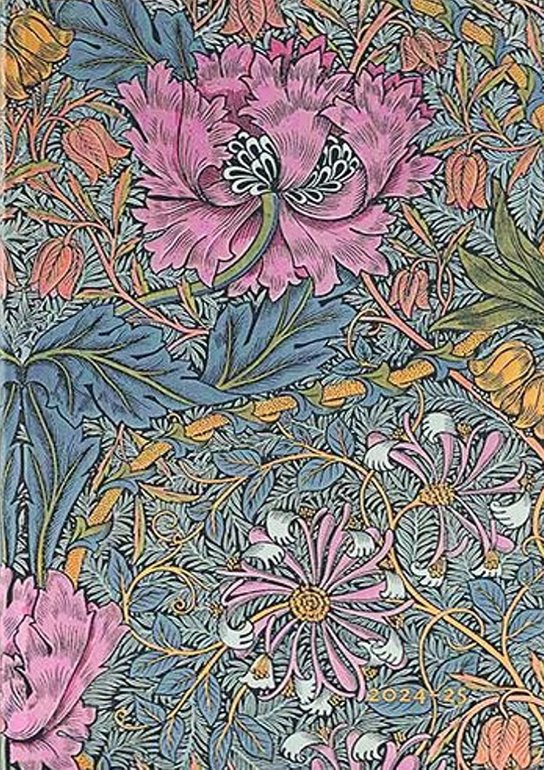 Diář Morris Pink Honeysuckle 2024/2025 -  Autor Neuveden