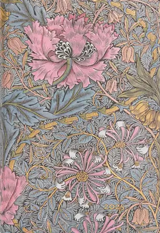 Diář Morris Pink Honeysuckle 2025 -  Autor Neuveden