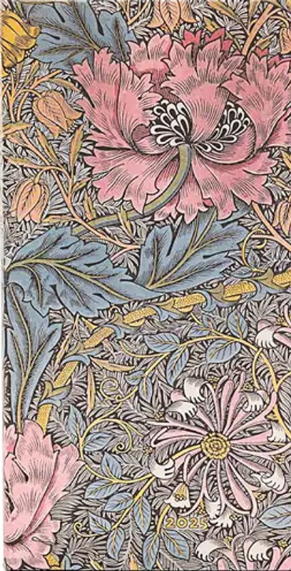 Diář Morris Pink Honeysuckle 2025 -  Autor Neuveden