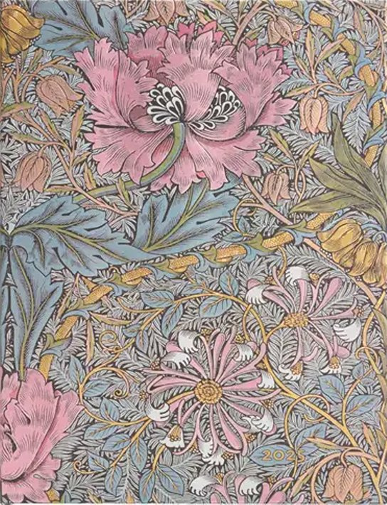 Diář Morris Pink Honeysuckle 2025 -  Autor Neuveden