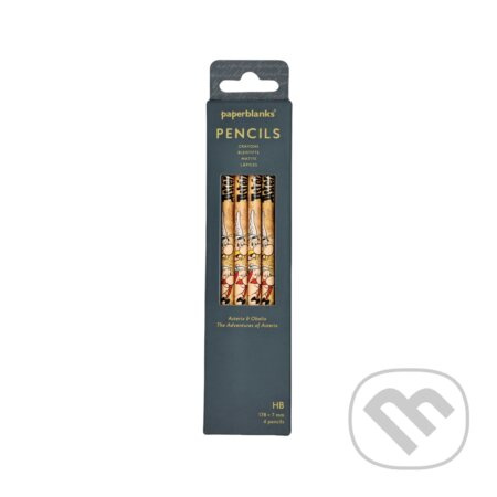 Paperblanks - sada 4 tužiek Asterix & Obelix