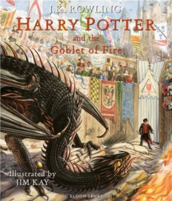 Harry Potter and the Goblet of Fire (The Illustrated Edition) - kniha z kategorie Pro děti