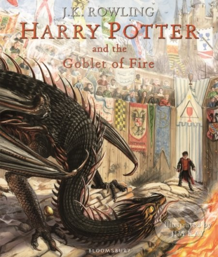 Harry Potter and the Goblet of Fire (The Illustrated Edition) - kniha z kategorie Pro děti