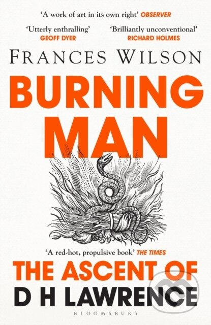 Burning Man (The Ascent of DH Lawrence) - Frances Wilson - kniha z kategorie Historie