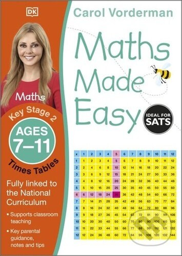 Maths Made Easy: Times Tables, Ages 7-11 - Carol Vonderman - kniha z kategorie 1. stupeň