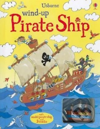 Wind-up Pirate Ship Book Usborne Publishing