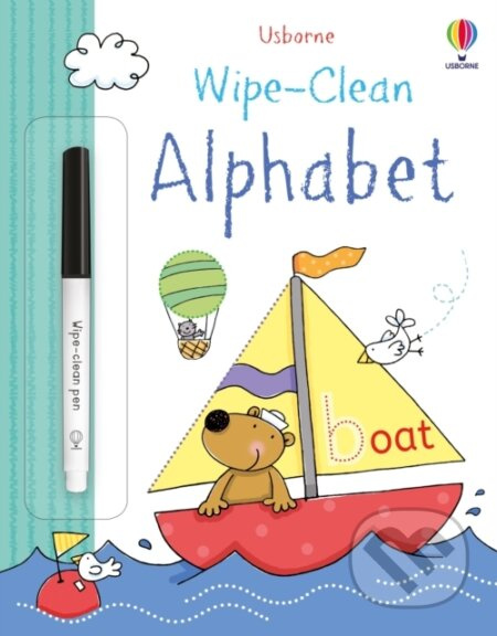 Wipe Clean Alphabet With Pen - Jessica Greenwell - kniha z kategorie Pro děti