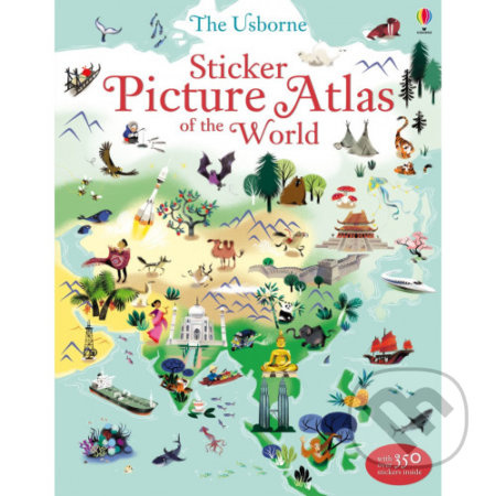Sticker Picture Atlas of the World - kniha z kategorie Atlasy